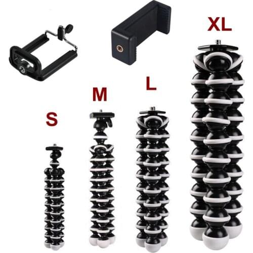 Flexible Octopus Super Large Mini Size Desk Lazy Phone Bracket Stand Holder Tripods for GOPRO DSLRS Digital Camera