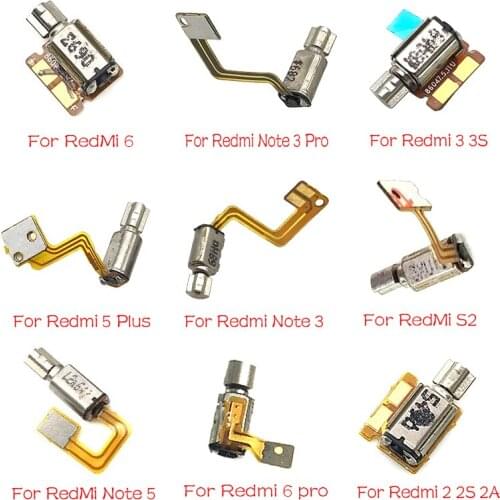 Vibrator Motor Vibration Module Flex Cable For Xiaomi Redmi 2 2S 2A 3S 4 4X 4A 6A 5 Plus 6 Pro Note 3 4X 5 5A S2