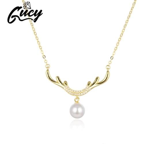 GUCY Pearl Necklaces For Women