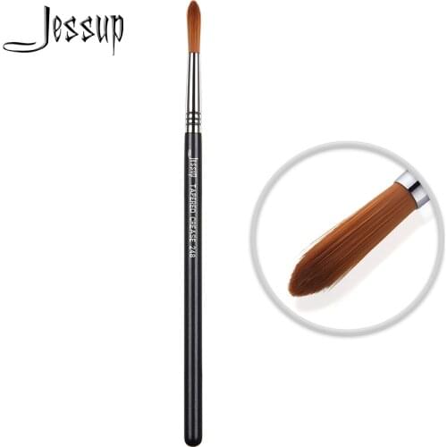 Jessup Eyeshadow brush Makeup Synthetic Hair Tapered Crease Long Wispy Head Cosmetic 248