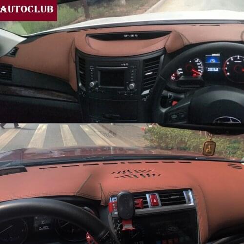 For Subaru Legacy outback 2010-2019 Leather Dashmat Dashboard Cover Pad Dash Mat Sunshade carpet 2011 2012 2013 2014 2015 2016