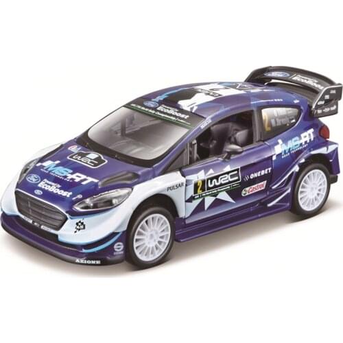 Bburago 1:32 2017 M-Sport Ford Fiesta WRC ( Ott Tanak ) Alloy Luxury Vehicle Diecast Cars Model Toy Collection Gift