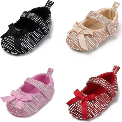 Newborn Baby Girls First Walker Baby Shoes Fashion PU Leather Cute Bowknot Soft Sole Toddler Shoes Infant Girl Princess Shoes
