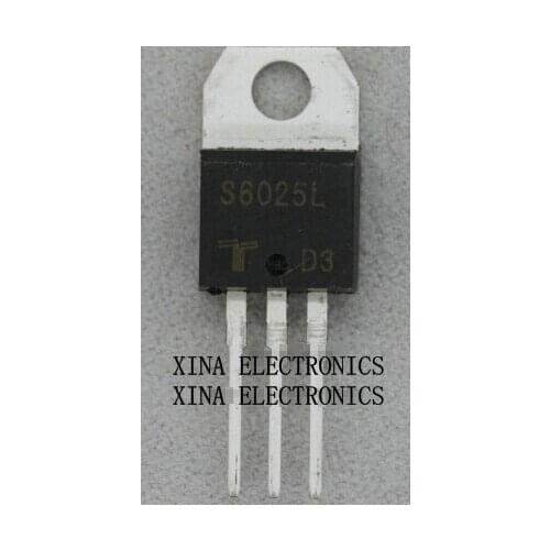 S6025L S6025 6025L 25A 600V TO-220 ROHS ORIGINAL 10PCS/lot Free Shipping Electronics composition kit