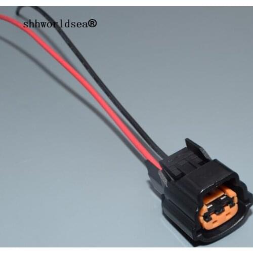 Shhworldsea horn connector whistle speaker wire harness plug 6098-0137 for hyundai elantra speaker plug modern kia Rena IX35