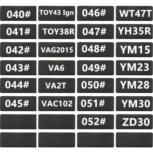 LiShi 2 in 1 2in1 TOY43 TOY38R VAG2015 VA6 VA2T VAC102 WT47T YH35R YM15 YM23 YM28 YM30 ZD30 Locksmith Tools For All Types