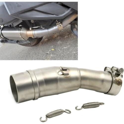 Middle Pipe Slip-on Exhaust Middle pipe Exhaust pipe Exhaust for Yamaha XMAX X-MAX 250 300 400 XMAX250 2017 2018