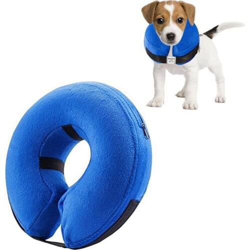 Pet Supplies Protective Inflatable Cat Dog Anti-bite Collar Pets For Small and Medium-Sized Dogs And Cats To Restore Wound
