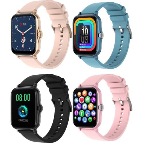 Smart Watch Bluetooth Measure Blood Pressure Sleep Tracking Digital for Women Men IP67 1.5h Charging Magnetic Charging