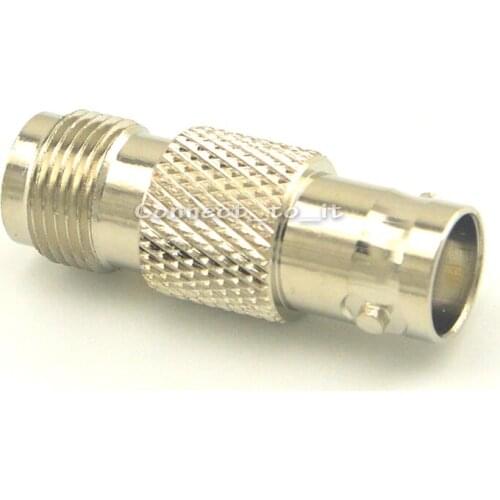 High Quality BNC Female Plug to TNC Female Jack RF Coaxial Adapter Connector