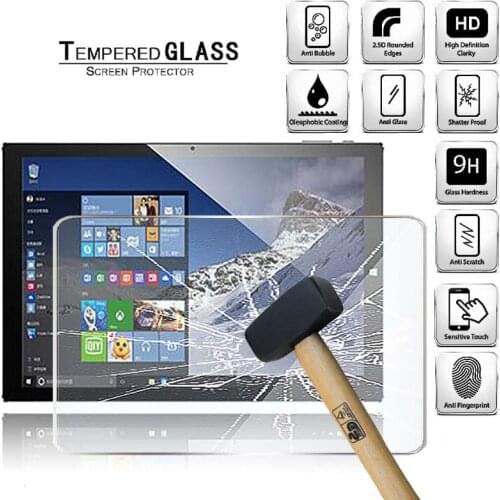 Tablet Tempered Glass Screen Protector Cover for Teclast Tbook 10 S Tablet Wi-Fi Anti-Fingerprint Tempered Film
