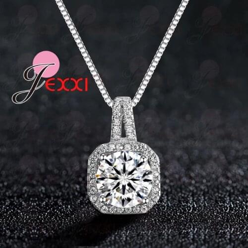 European Fashion Women Personality Snake Chain Necklace Stainless Silver Jewelry Big Crystal Stone Pendant Free Shipping