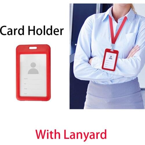 Badges Nameplate Case ID Card Holder Nursing Articles with Lanyard Office Doctor Accessories Student Hang Ornaments Strap Tag