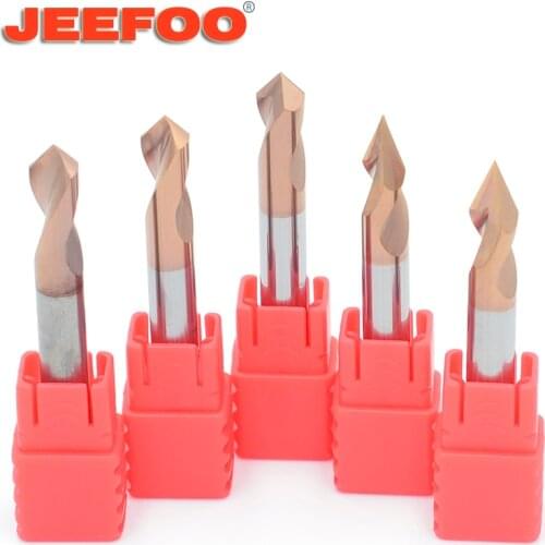 1PC 60 120 90 Degree Center Drill Tungsten Carbide Point Drill Centering Positioning Drill 45 Degree Angle Tool Chamfer end mill