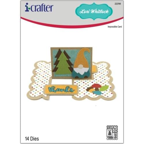 2021 AliliArts Metal Cutting Dies Impossible Card diy Scrapbooking Photo Album Decorative Embossing PaperCard Crafts Die