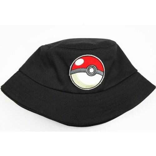 2021 Cartoon Pet Ball Embroidery Cotton Bucket Hat Fisherman Hat Outdoor Travel Hat Sun Cap Hats for Men and Women 14