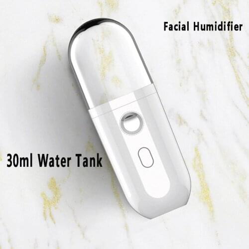 40ml Mini Handheld Nano Mist Sprayer Summer Moisturing Facial Steamer Face Humidifier Mist Spray Beauty Skin Care