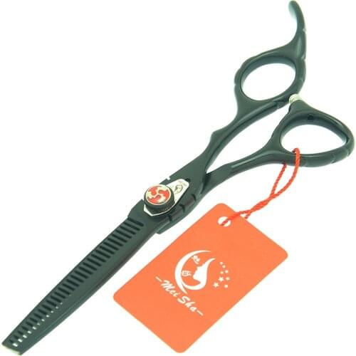 6.0 Inch 17CM JP440C Hair Thinning Scissors Meisha Hair Shears for Barbers Thinning Hair Scissors 4 Colors Optional 1Pcs A0025A