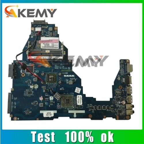 AKEMY Laptop Motherboard For Toshiba Satellite C660D PWWBE LA-6849P K000115140 K000128540 Main Board Full Tested
