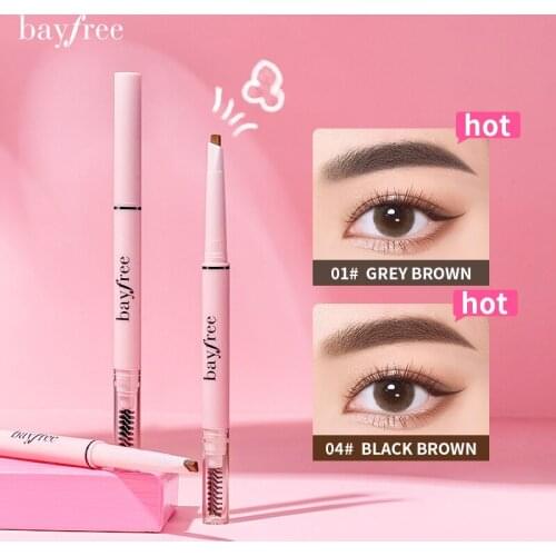 1 Pcs Double-headed Automatic Eyebrow Pencil Long Lasting Waterproof Sweat Proof Easy To Wear Eye Makeup Cosmetics Tool TSLM2