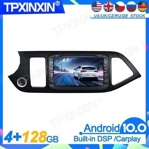 Android10 For KIA Morning Picanto Head Unit Car Multimedia Player Auto Radio Tape Recorder GPS Navigation DSP IPS Radio Stereo