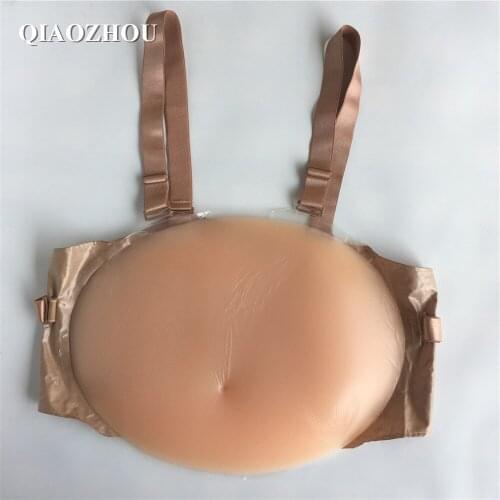 2~4 month S size fake belly silicone pregnant belly for false pregnancy film tools Halloween cosplay