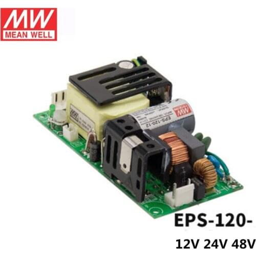 MEAN WELL EPS-120120W PCB power supply EPS-120-48 48V 2.5A EPS-120-24 24V 5A EPS-120-12 12V 10A Meanwell Open Frame power supply