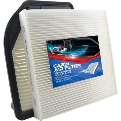 Bi-Trust Combo Set Engine & Cabin Air Filter for Honda CR-V 2.4L 2012 2013 2014 80292-SDA-A01 17220-R5A-A00
