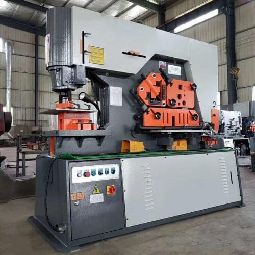 Multi-Function Hydraulic Iron Worker Q35y With Punching, Bending, Shearing, Notching For Sale