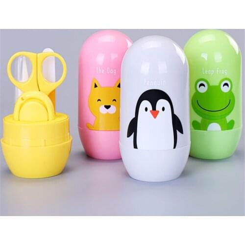 Newborn Infant Baby Nail Care Set Suits for Baby Scissor Nail Clippers Tweezers Nail File Safety Kids Nail Care Safety Care Set