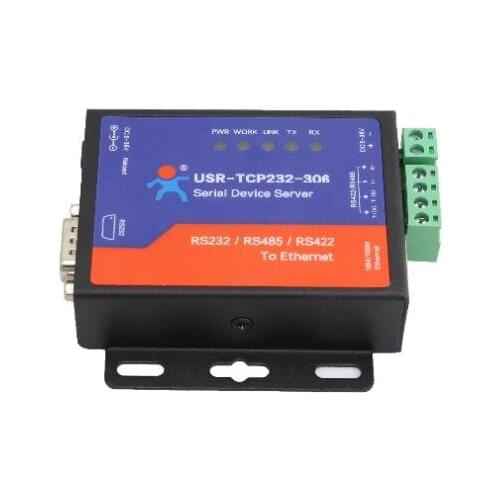 Ethernet RS232 Converters RS232 DB9 pin RS485 RS422 available Serial to ethernet RJ45 with web page DHCP function