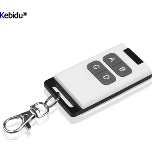 Kebidu Remote Control Cloning Gate for Garage Door Car Alarm Products Keychain 433 Mhz