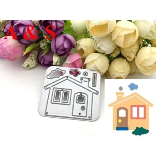 Q89 METAL CUTTING DIES Puzzle House Scrapbook card invitation paper craft party decor embossing stencil cutter