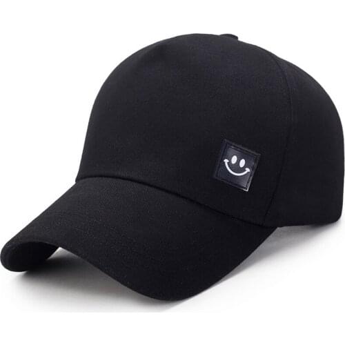 Adjustable Solid Baseball Cap Classic Style Dad Cap 100% Cotton Trucker Cap Fits Men Women Low Profile Black Outdoor Sun Hats