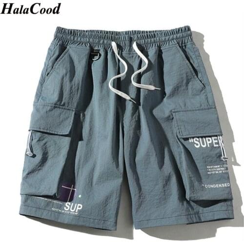 HALACOOD Brand Fashion Newest Summer Casual Shorts Mens Cotton Fashion Style Man Home Shorts Plus Size 3XL Men Male With Pocket