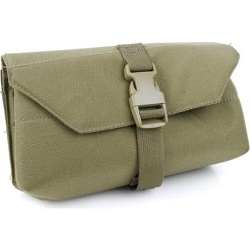 TMC2283-KK GPNVG18 Bag Hanging Bag Tactical Vest Accessory Bag Khaki 500D Nylon Fabric