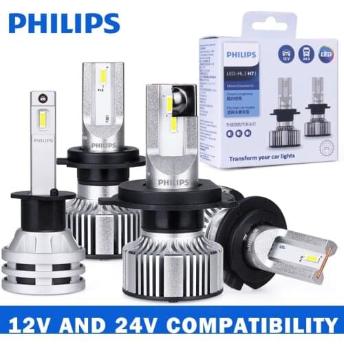 HIR2 9012 G2 LED Philips H1 H4 H7 LED 6500K Car Headlight Fog Light car led auto luce lamp LED H8 H11 H16 HB3 HB4 9005 9006 Bulb