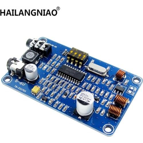 High Stability Frequency! BH1417 200M 0.5W Digital Radio Station PLL Wireless Two Channel Stereo FM Transmitter Module 5-6V DC