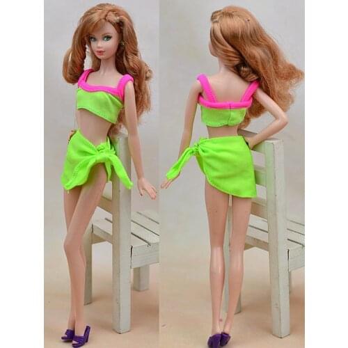 High Quality Swimwear Beach Bikini Bathing Swimsuits Outfits For Barbie Doll Clothes For 1/6 BJD Doll Many Style For Choice