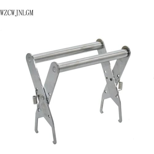 1 pcs Stainless steel Bee Tools Nest box jig Beehive equipment Bee feeder Drinking Cellular basis Beekeeping supplies