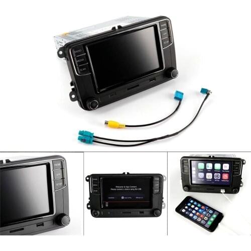TAIHONGYU Original Noname 6RD035187B Carplay Android Auto Radio RCD340G 330 360 w/Cable Fit For VW Tiguan Golf MK5 6 Passat Polo