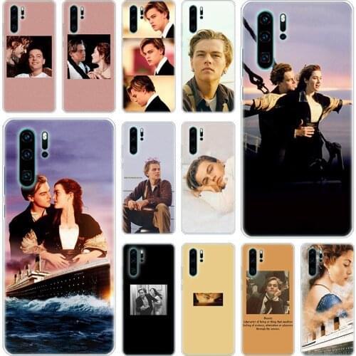 Hot Leonardo DiCaprio young Silicone Phone Case for Huawei P50 P40 Pro P30 Lite P20 Pro P8 Lite 2017 P Smart Z 2020 2021 Cover