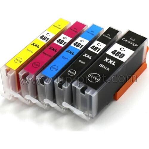 UP 5 colors PGI-480 CLI481 Ink Cartridges For canon TS6140 TS6240 TS6340 TR7540 TR8540 TS704 TS9540 TS9541C printer