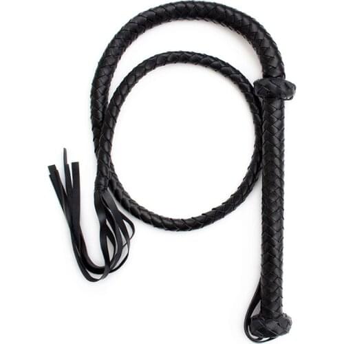 New SM Sex Toy PU Leather Whip Adult Game Spanking Paddle Leather Fetish Role Playing Kit Slave Couple Sex SM Product Erotic Toy