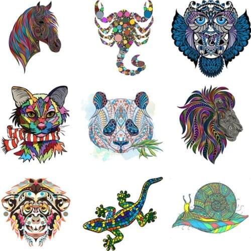 New Wooden 3D Puzzle Panda Zadiac Lion Animal DIY Assembling Irregular Desk Home Decoration Handmade Creative for Kids Children