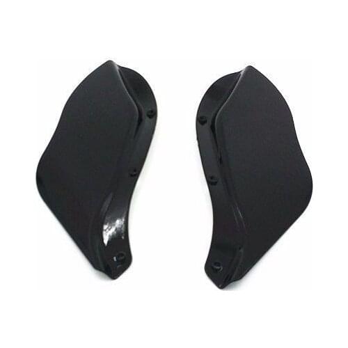 Pair Air Deflector Windshield Side Wings Dark Tint Smoke For Harley Electra Glide Road King Street Glide Motorcycle