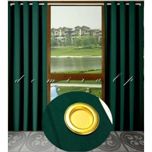 Perle Home Island Fund Encapsulated Rustic Curtain 210x260 cm Ring High Quality Rustic Curtain