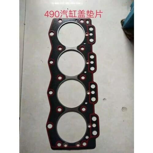 Full gaskets kit weifang 490D 490ZD diesel engine parts including cylinder head gasket and all gasket of this engine