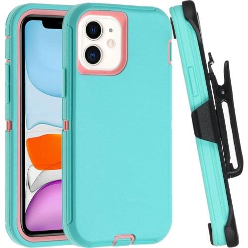 Anti-Drop Phone Case For iphone 12 11 Pro Max Rugged Hybrid Heavy Defender Shockproof Coque for iphone 6 7 8 Plus X Xr Xs Max Xs