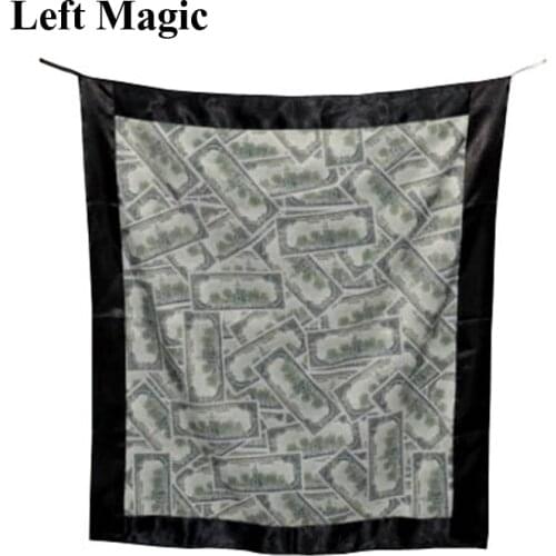 Bag to Poker Streamer (US Dollar Version) - Stage Magic Tricks Close Up Illusions accessories Gimmick Mentalism